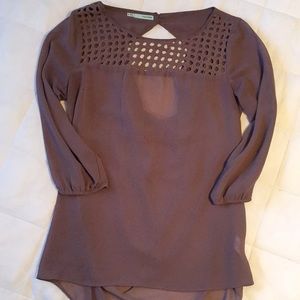 Maurices Blouse with Open Back